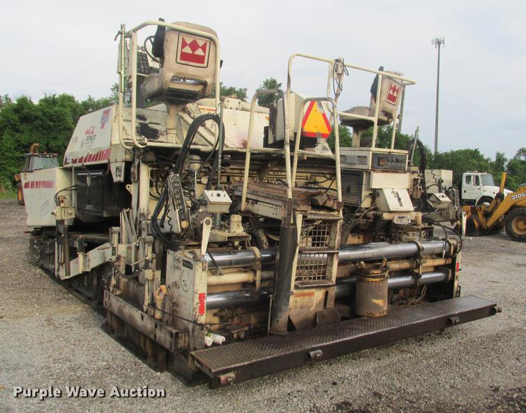 image for item DE3680 Cedarapids CR462 paver