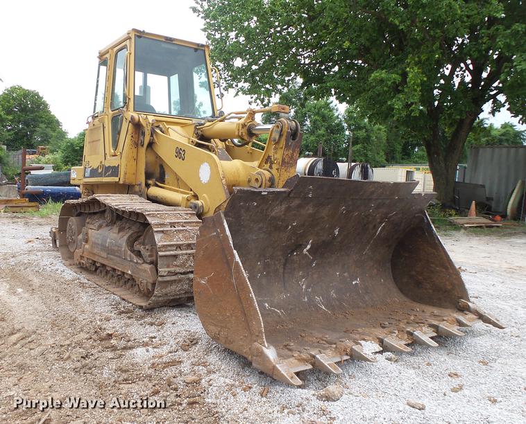 image for item DE3681 1993 Caterpillar 963 track loader