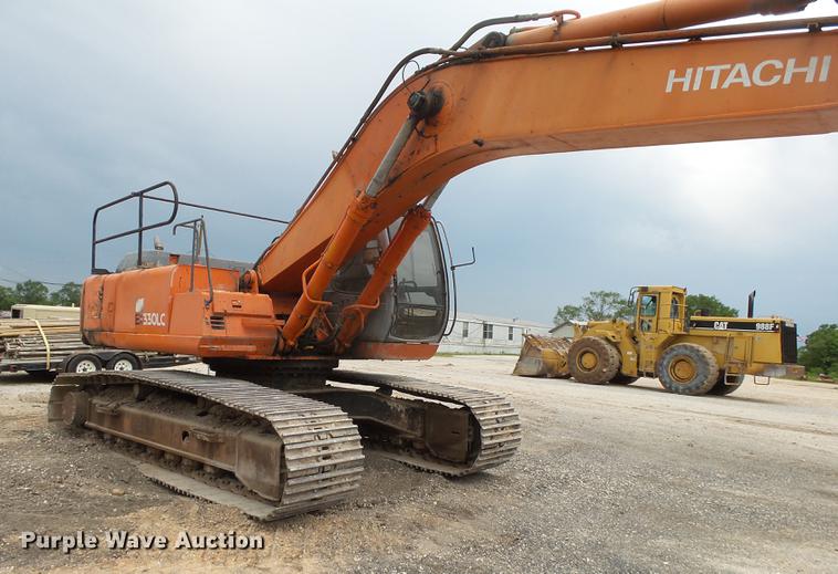image for item DE3684 2000 Hitachi EX330LC excavator