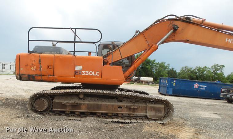 image for item DE3684 2000 Hitachi EX330LC excavator