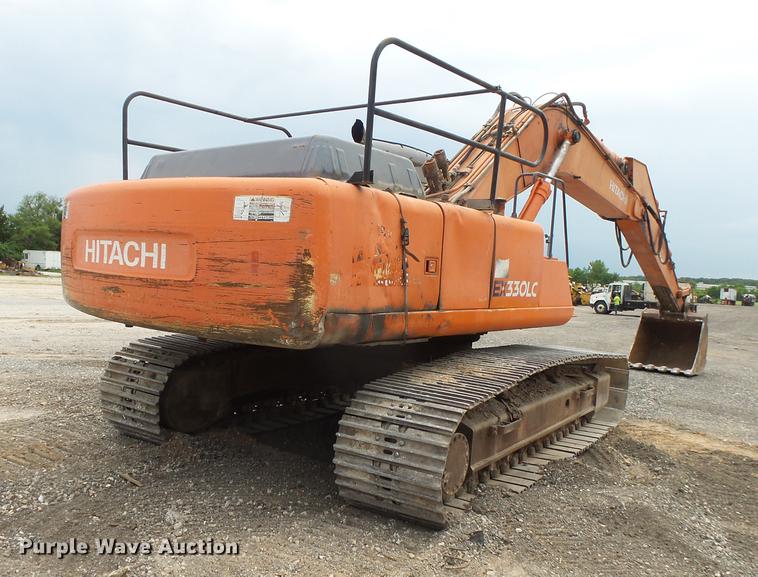 image for item DE3684 2000 Hitachi EX330LC excavator
