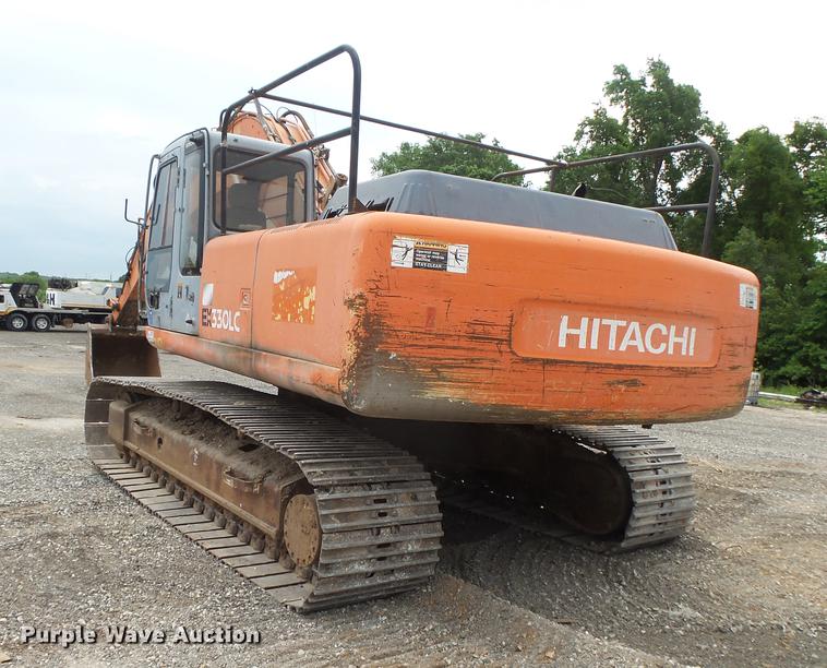 image for item DE3684 2000 Hitachi EX330LC excavator