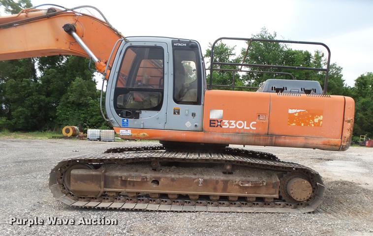 image for item DE3684 2000 Hitachi EX330LC excavator