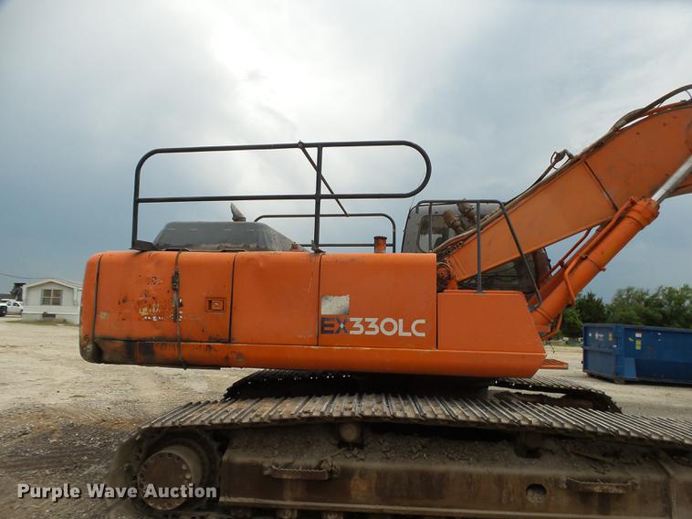 image for item DE3684 2000 Hitachi EX330LC excavator