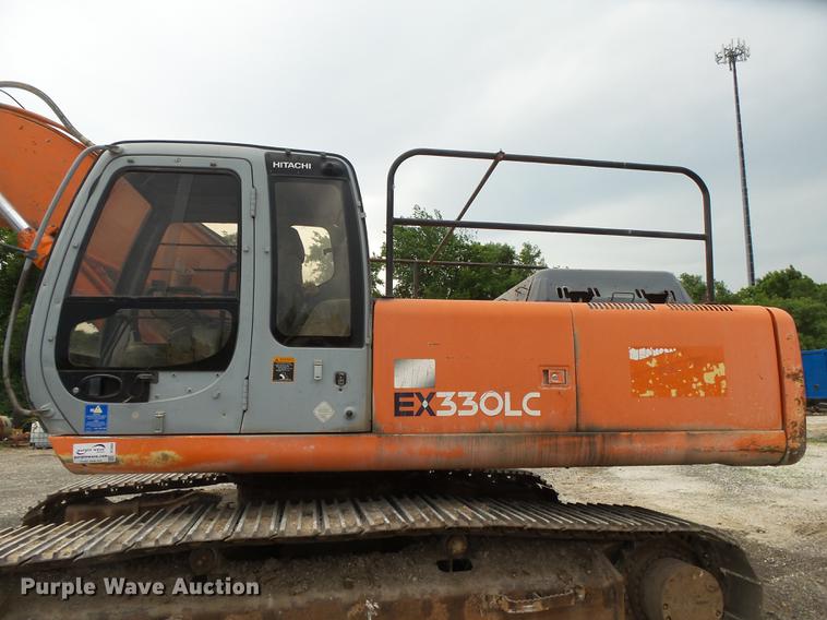 image for item DE3684 2000 Hitachi EX330LC excavator