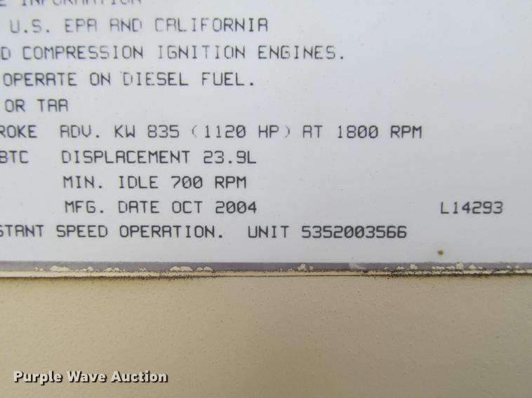 image for item DE3686 Kohler Power Systems 750 power unit