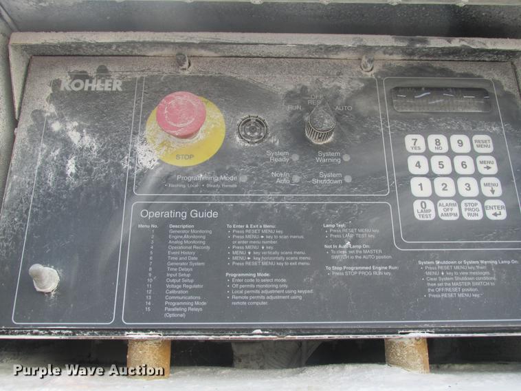 image for item DE3686 Kohler Power Systems 750 power unit