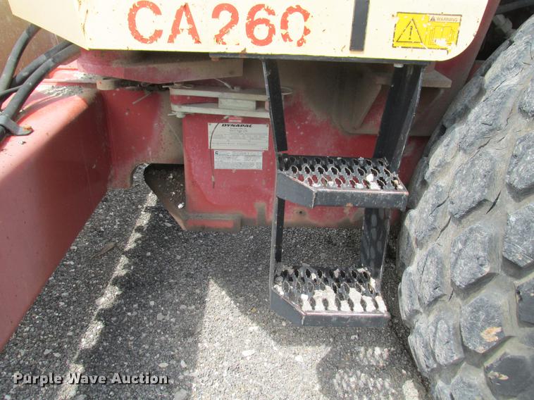 image for item DE3696 Dynapac CA260 single drum vibratory roller