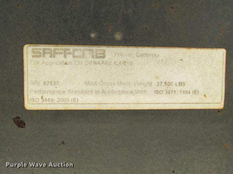 image for item DE3696 Dynapac CA260 single drum vibratory roller