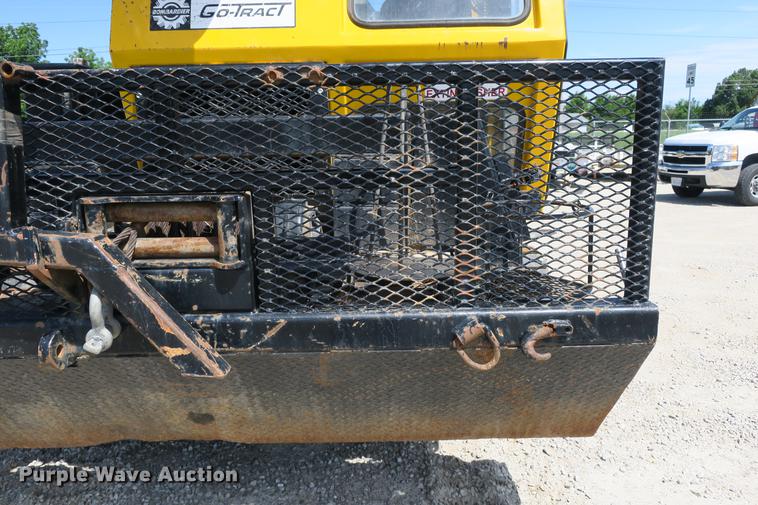 image for item DE3706 1996 Bombardier GT1600NTLFD Go-Tract track carrier with digger derrick