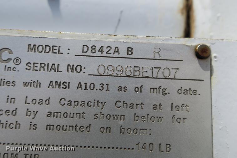 image for item DE3706 1996 Bombardier GT1600NTLFD Go-Tract track carrier with digger derrick