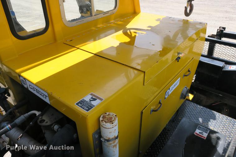 image for item DE3706 1996 Bombardier GT1600NTLFD Go-Tract track carrier with digger derrick