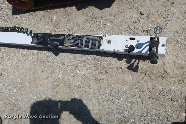 image for item DE3706 1996 Bombardier GT1600NTLFD Go-Tract track carrier with digger derrick