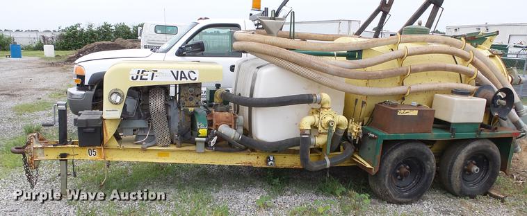 image for item DE7140 2001 Ring A Matic Jet Vac vacuum trailer