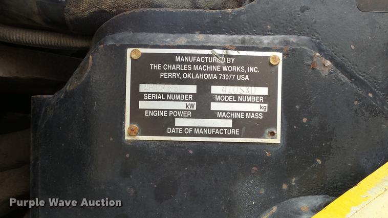 image for item DE7144 Ditch Witch 410SX vibratory cable plow