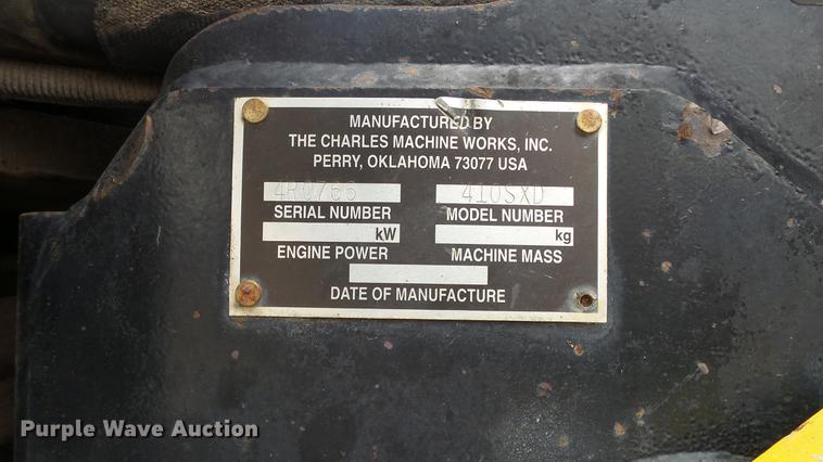 image for item DE7144 Ditch Witch 410SX vibratory cable plow