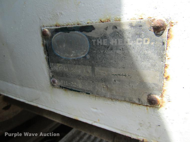 image for item DF3814 1989 GMC C7000 dump truck