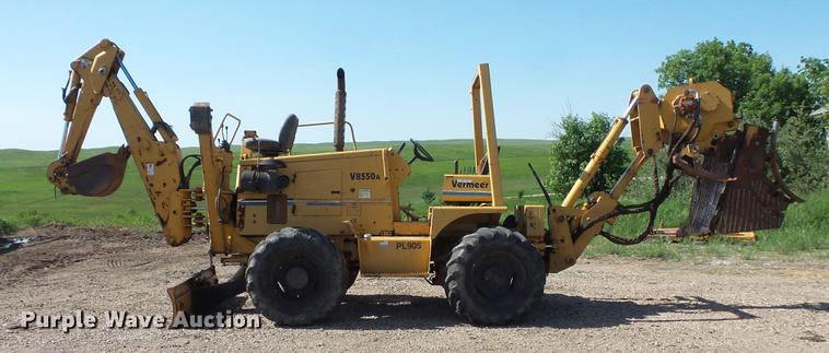 image for item DV9308 1999 Vermeer V8550A vibratory cable plow