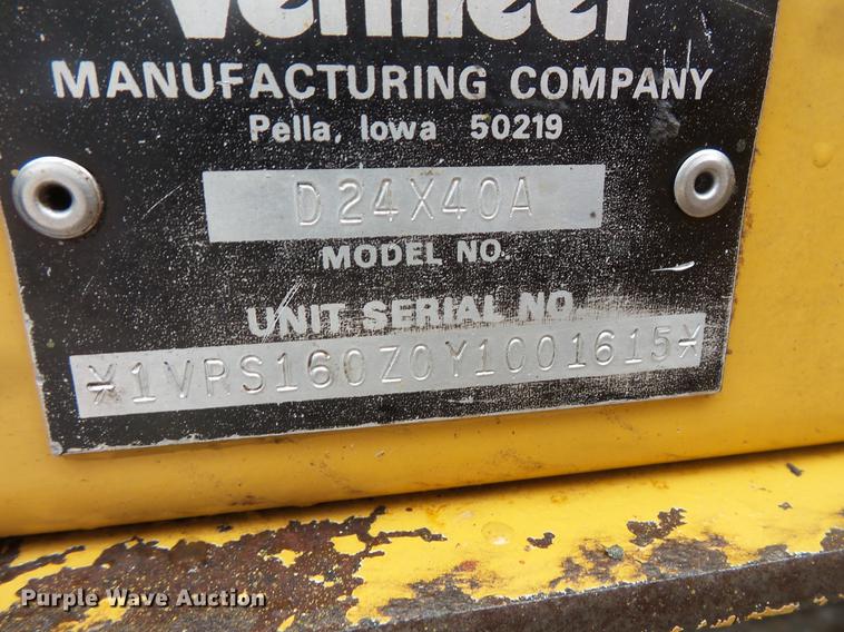 image for item DV9324 2000 Vermeer D24X40A directional boring unit