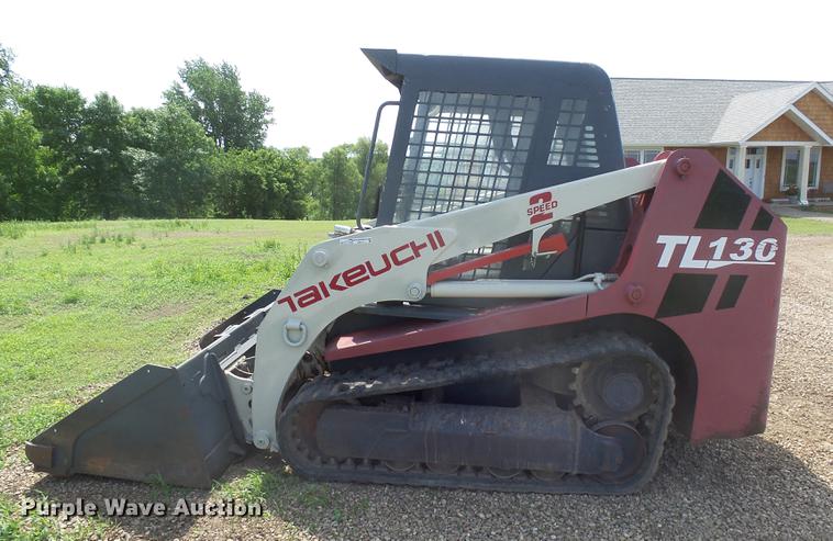 image for item DX9111 2003 Takeuchi TL130 skid steer