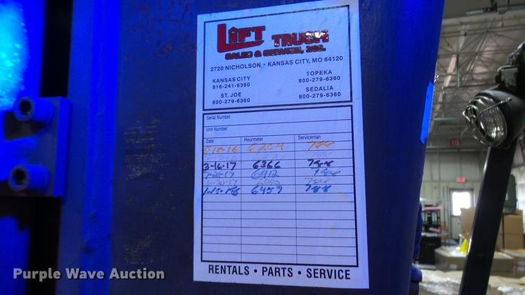 image for item DX9361 1995 Baker E25B forklift