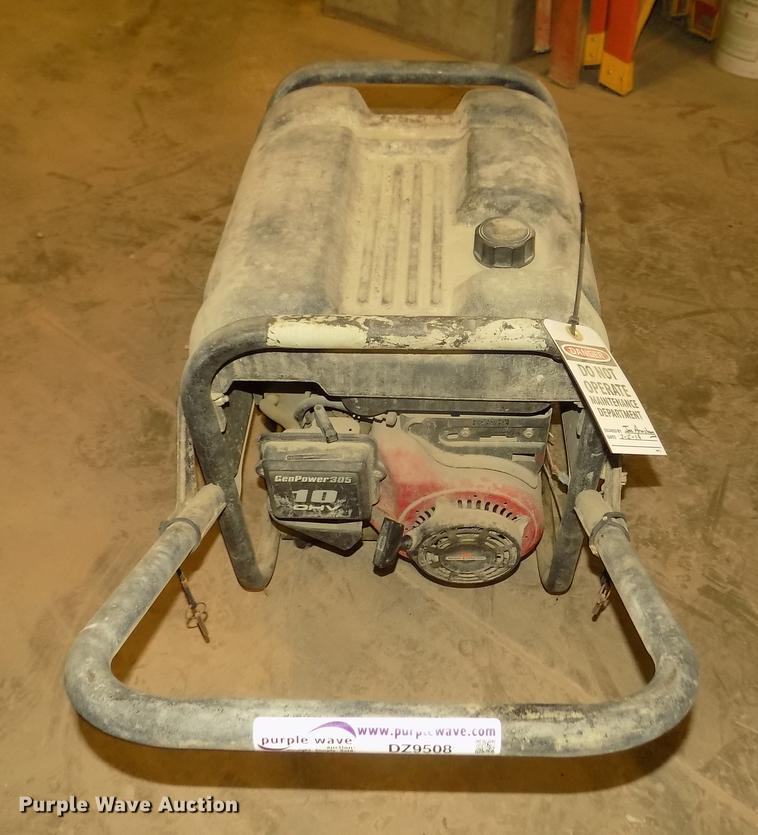 image for item DZ9508 Coleman Powermate 6250 generator