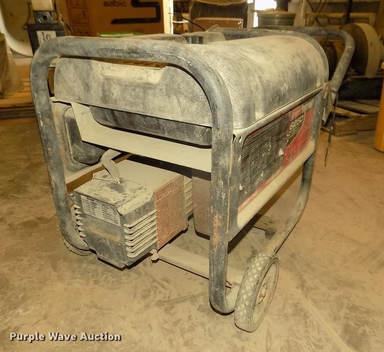 image for item DZ9508 Coleman Powermate 6250 generator