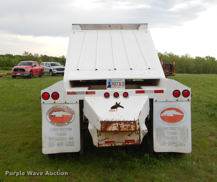image for item EI9153 2009 CTS BDT-40 bottom dump trailer