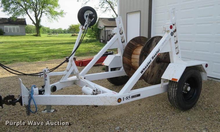 image for item EJ9590 2016 Slabach Wheeler Reeler reel trailer