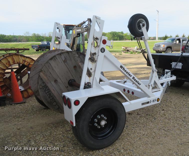 image for item EJ9590 2016 Slabach Wheeler Reeler reel trailer