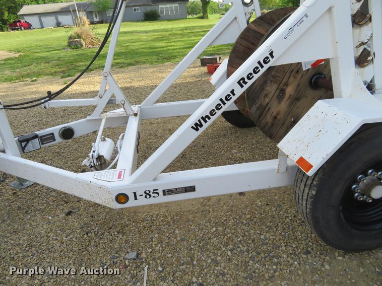 image for item EJ9590 2016 Slabach Wheeler Reeler reel trailer
