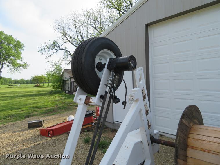 image for item EJ9590 2016 Slabach Wheeler Reeler reel trailer