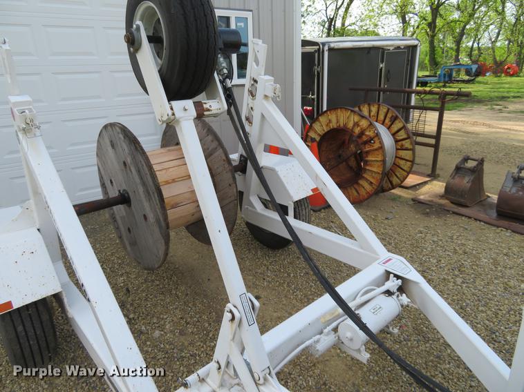 image for item EJ9590 2016 Slabach Wheeler Reeler reel trailer
