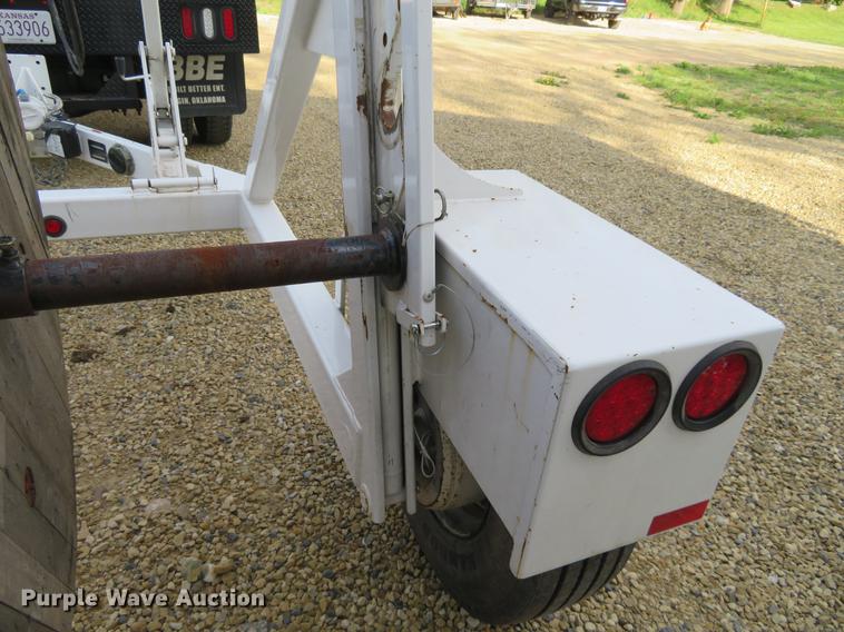 image for item EJ9590 2016 Slabach Wheeler Reeler reel trailer