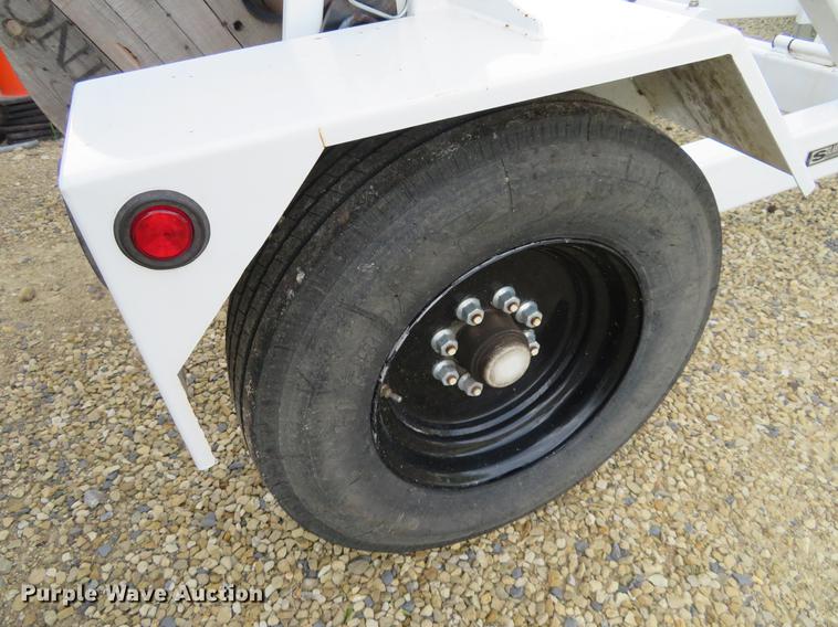 image for item EJ9590 2016 Slabach Wheeler Reeler reel trailer