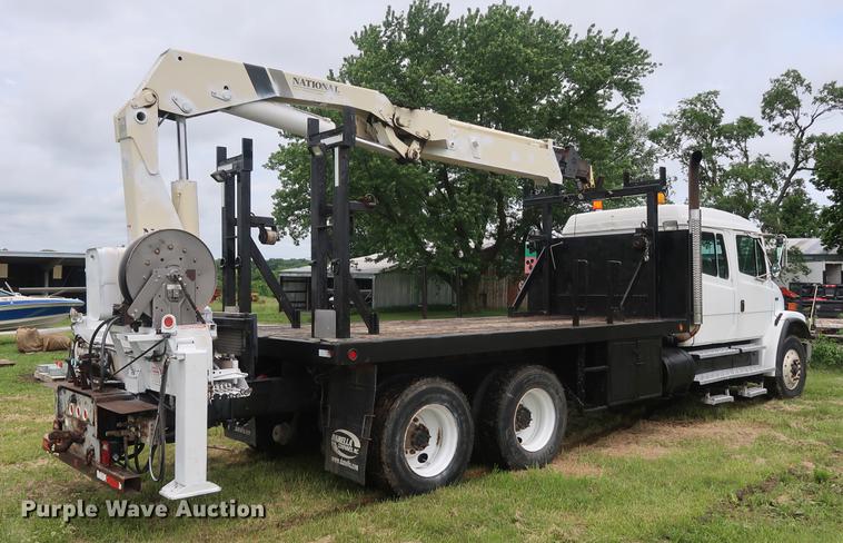 image for item EP9365 2002 Freightliner FL80 Crew Cab crane truck