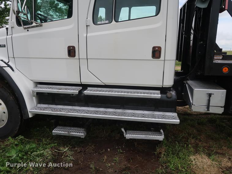 image for item EP9365 2002 Freightliner FL80 Crew Cab crane truck
