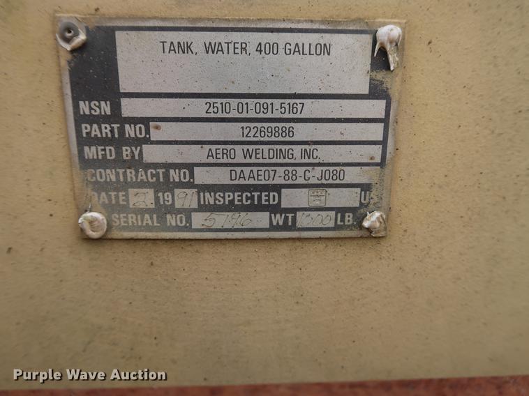 image for item EP9380 Insulated oil tank trailer