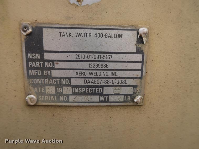 image for item EP9380 Insulated oil tank trailer