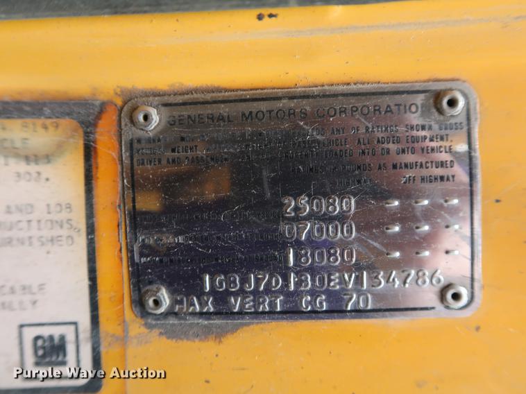image for item EP9383 1984 Chevrolet C70 oil distributor truck