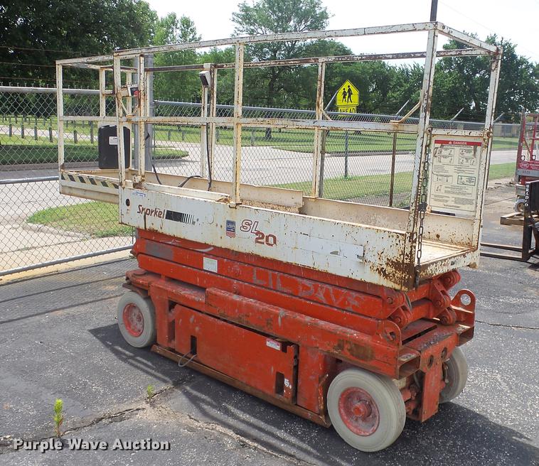 image for item EZ9438 Snorkel SL20 scissor lift