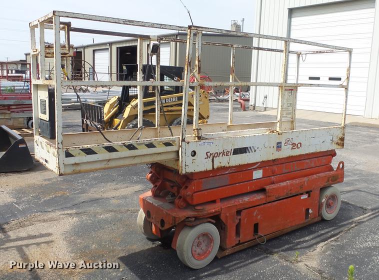 image for item EZ9438 Snorkel SL20 scissor lift