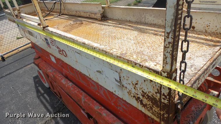 image for item EZ9438 Snorkel SL20 scissor lift