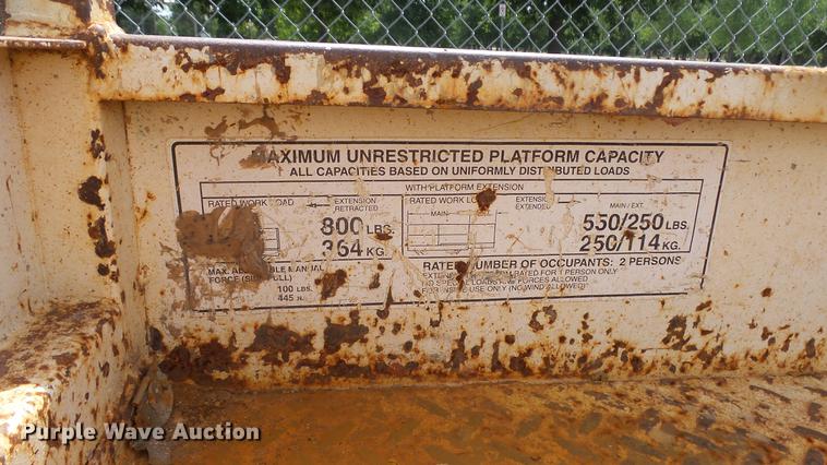 image for item EZ9438 Snorkel SL20 scissor lift