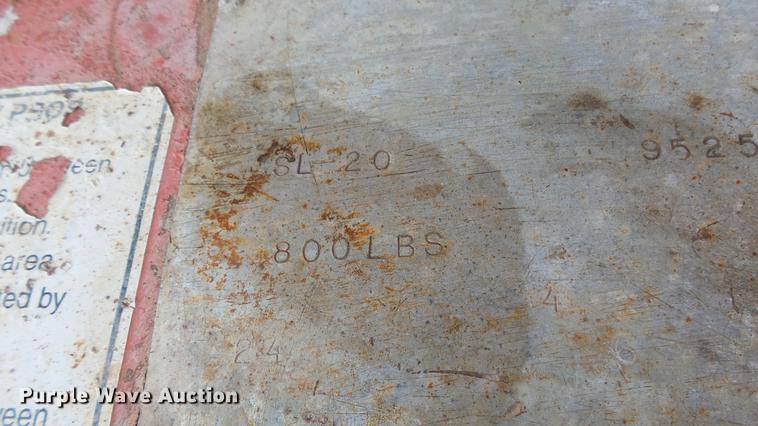 image for item EZ9438 Snorkel SL20 scissor lift