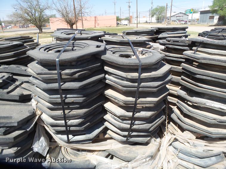 image for item G1212 Approximately 2,000 rubber channelizer bases