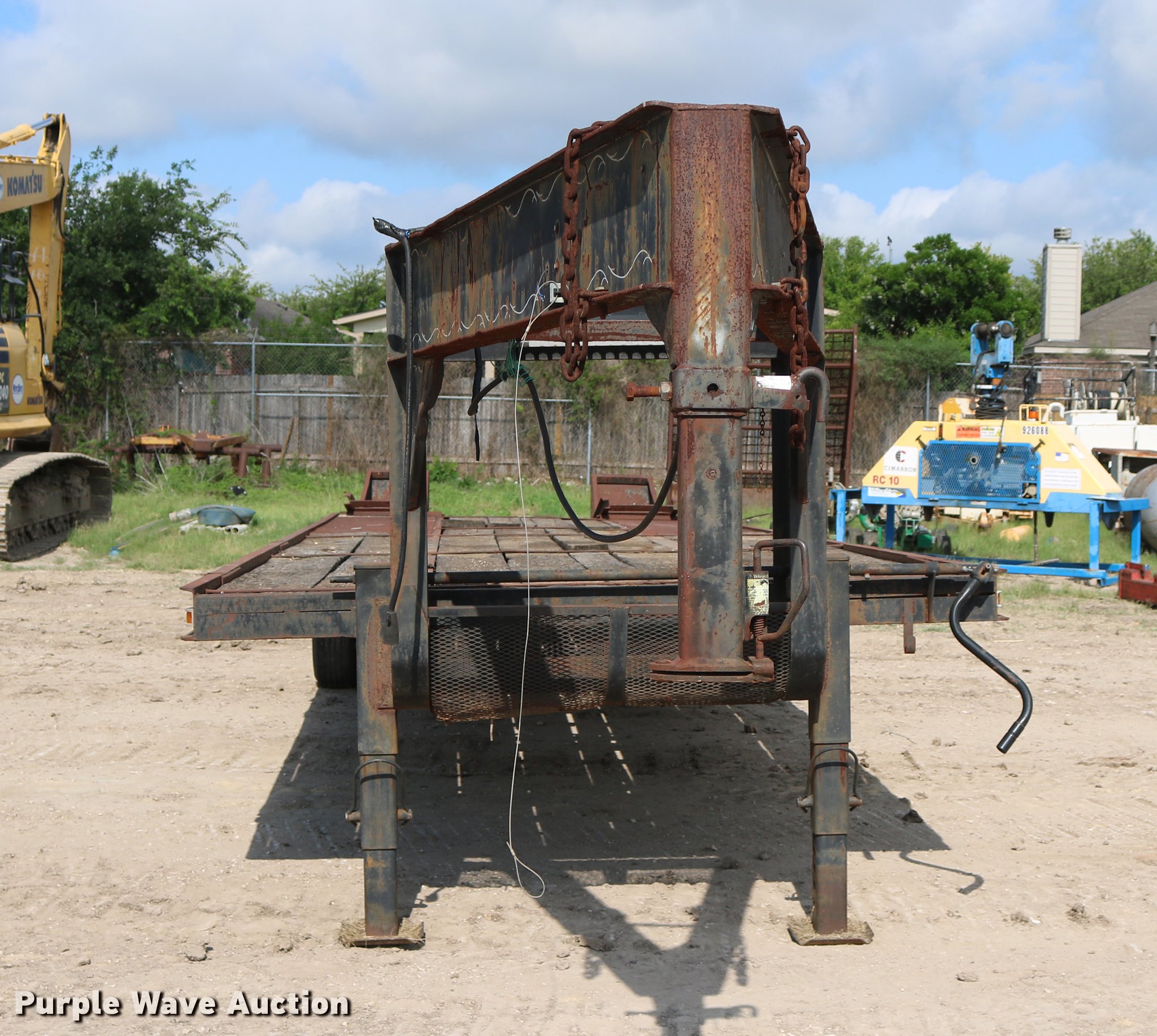1988 Holden equipment trailer in San Antonio, TX Item DD8256 sold
