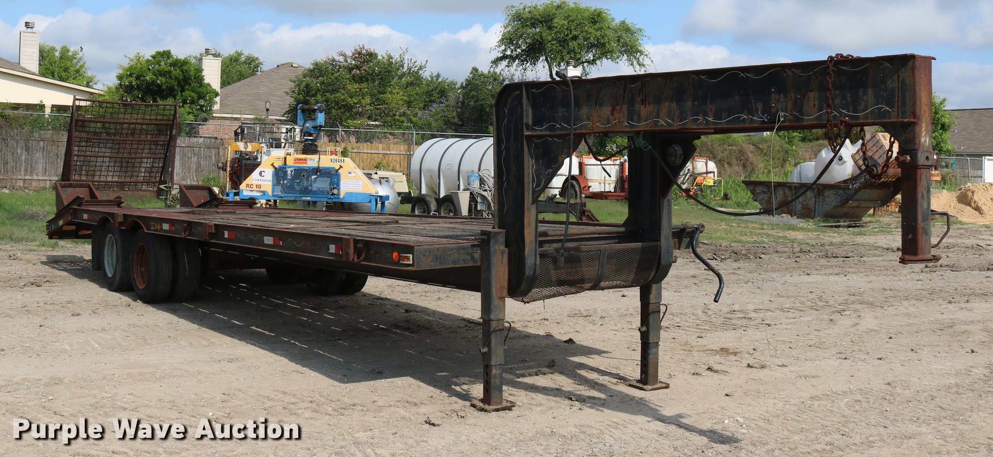 1988 Holden equipment trailer in San Antonio, TX Item DD8256 sold