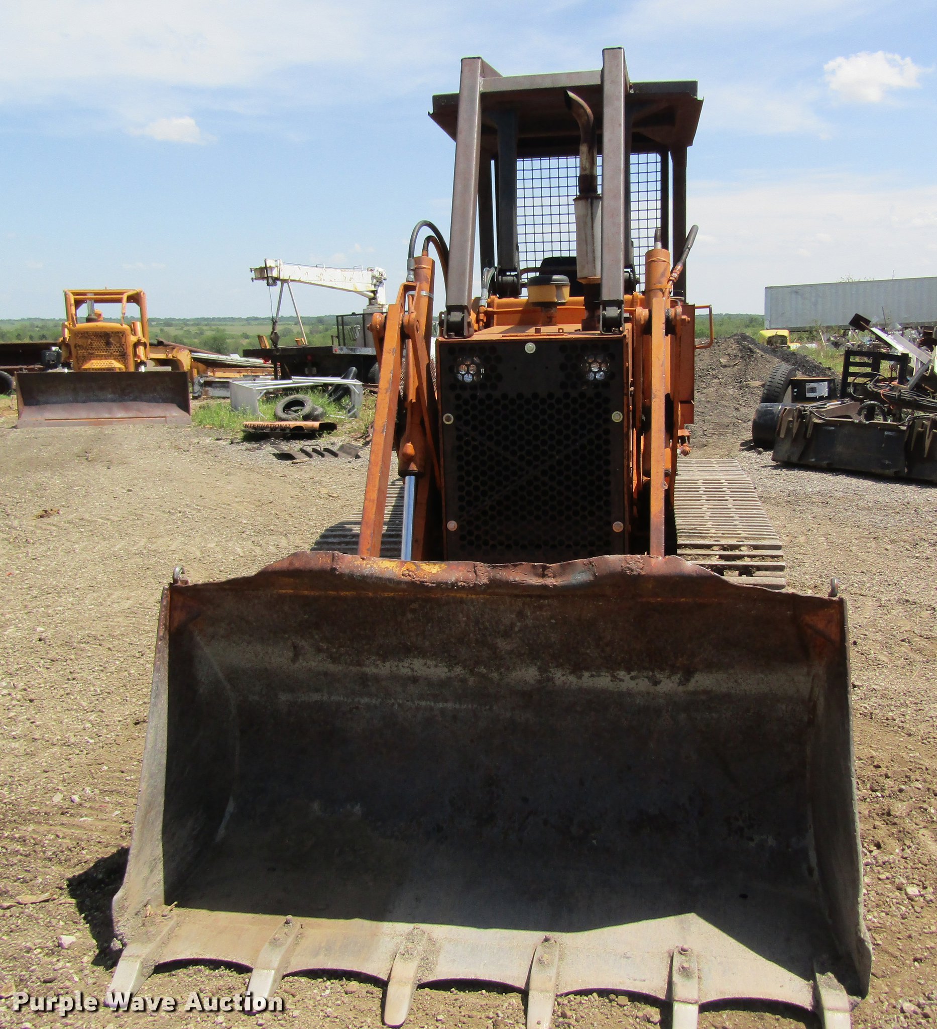 1978 Case 450B track loader in Bethany, MO Item DD8473 sold Purple Wave