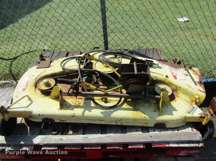 image for item BU9718 (2) John Deere lawn mower decks